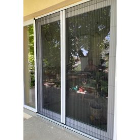 Dupla pliszé szúnyogháló teraszajtókra