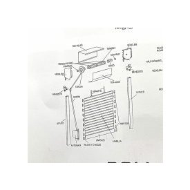 SÖTÉTBARNA (RAL 8019) alumínium redőny